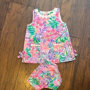 Lilly Pulitzer Disney Collab EUC dress and bloomers